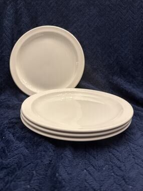 Midwinter England STONEHENGE WHITE Dinner Plates - Set of 4 SEE DESCRIPTION